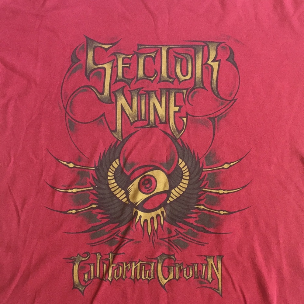 Sector 9 100% organic cotton USA made T-shirts